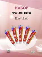Набор Крем Dr. Numb с эпинефрином 10гр., 5штуки Набор Крем Dr. Numb с эпинефрином 10гр., 5штуки