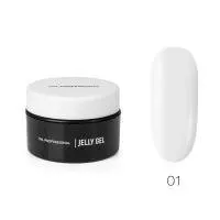 Гель-желе TNL №01 камуфлирующий белый (18 мл.)