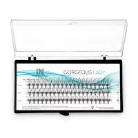 Ресницы на ленте пучки безузелковые TNL 10D (mix №8, 10, 12)